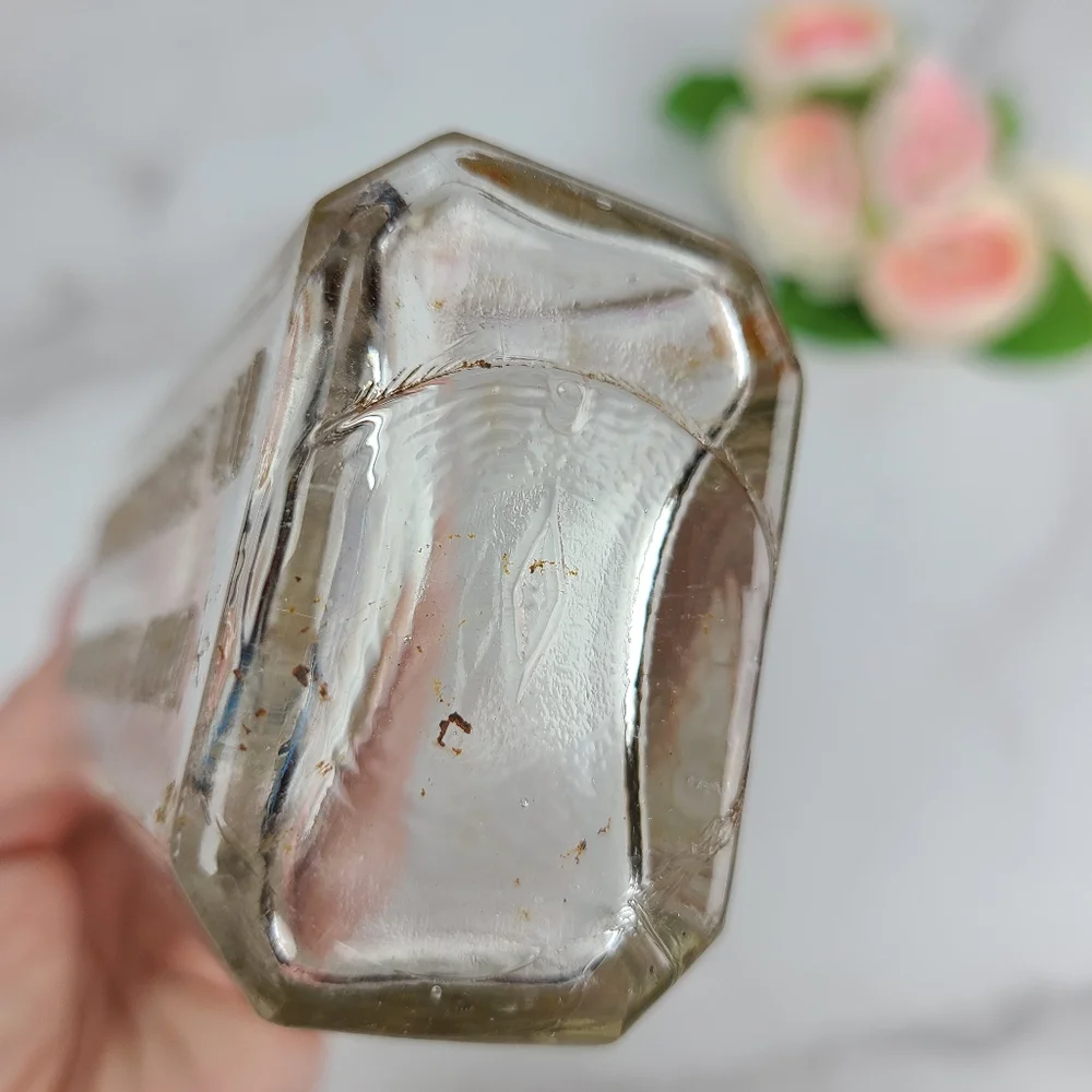 Antique glass bottle,  The Converse Co.  7". Found on my 1869 farm. - Picture 4 of 5